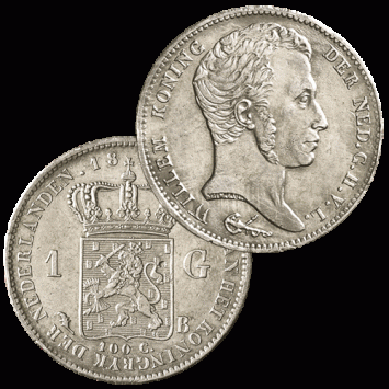 1 Gulden 1829B